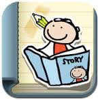 kid in a story ipad app for autism education